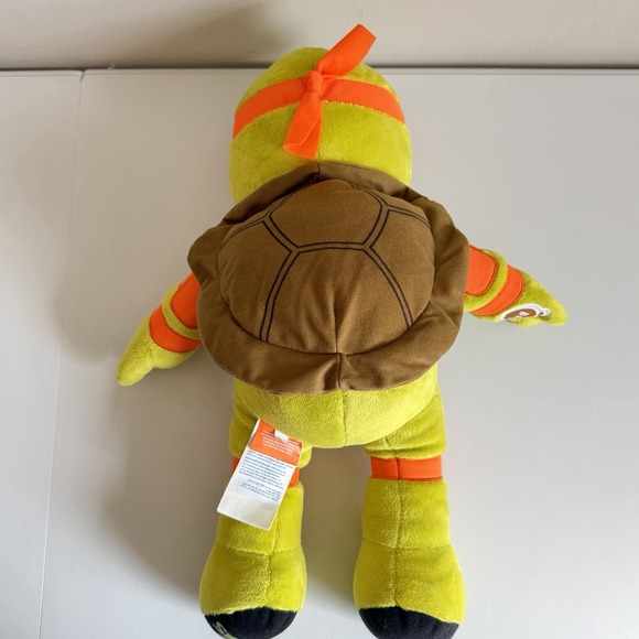 Build A Bear Michelangelo Teenage Mutant Ninja Turtles 2023 Stuffed Animal - Picture 2 of 10